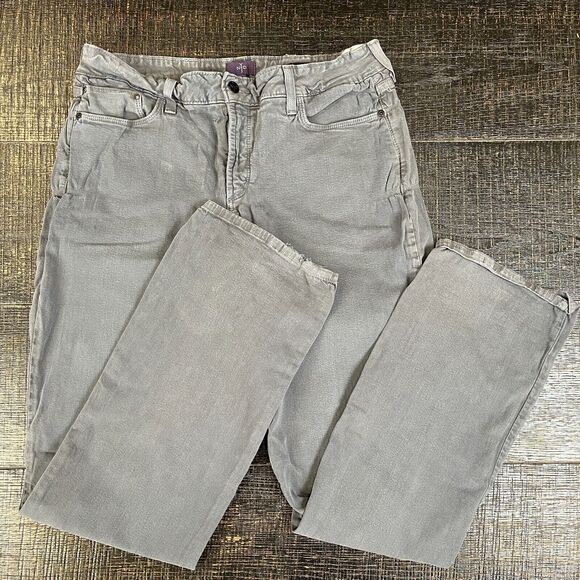 NYDC Dark Wash 33" Straight Denim Jeans Women's Size 16 - Picture 1 of 11